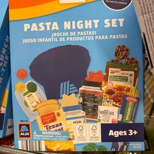 i play Aldi Pasta Night Set for Kids - Multicolor New